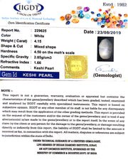 4.15/CT Natural Keshi Pearl